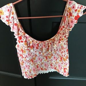 flower crop top